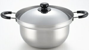 【返品種別A】□「返品種別」について詳しくはこちら□◆一段高い縁がふきこぼれをブロックします。◆200V熱源にも対応◆ガス火はもちろん、IHにも対応しています。◆安心安全の日本製■　仕　様　■本体サイズ：44.8×30.1×21.2cm　重量：1.43kg　材質：本体/ステンレス（0.7mm）、フタ/ステンレス、ハンドル・ツマミ/フェノール樹脂　[SJ1369ヨシカワ]ヨシカワ調理家電＞キッチン用品＞なべ・フライパン＞なべ