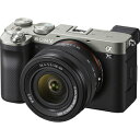 ILCE-7CL-S ソニー フルサイズミラーレス一眼カメラ「α7C」ズームレンズキット(シルバー) SONY