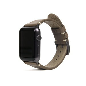 SLG Design Apple Watch Series 1/2/3/4/5/6 ＆ SE 42/44mm用 バンド（ベージュ） ITALIAN BUTTERO LEATHER SD18378AW