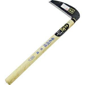 伝匠 手打ち 信州鎌 厚鎌 尺3柄(刃渡り：165mm) 38485 安来鋼鎌