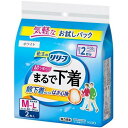 リリーフ パンツタイプ 超うす型まるで下着 2回分 ホワイト M-Lサイズ　2枚入 花王 リリPマルシタ2カイM2