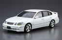 アオシマ 【再生産】1/24 ザ・モデルカー No.97 トヨタ JZS161 アリスト V300ベルテックスエディション ’97【61954】 プラモデル