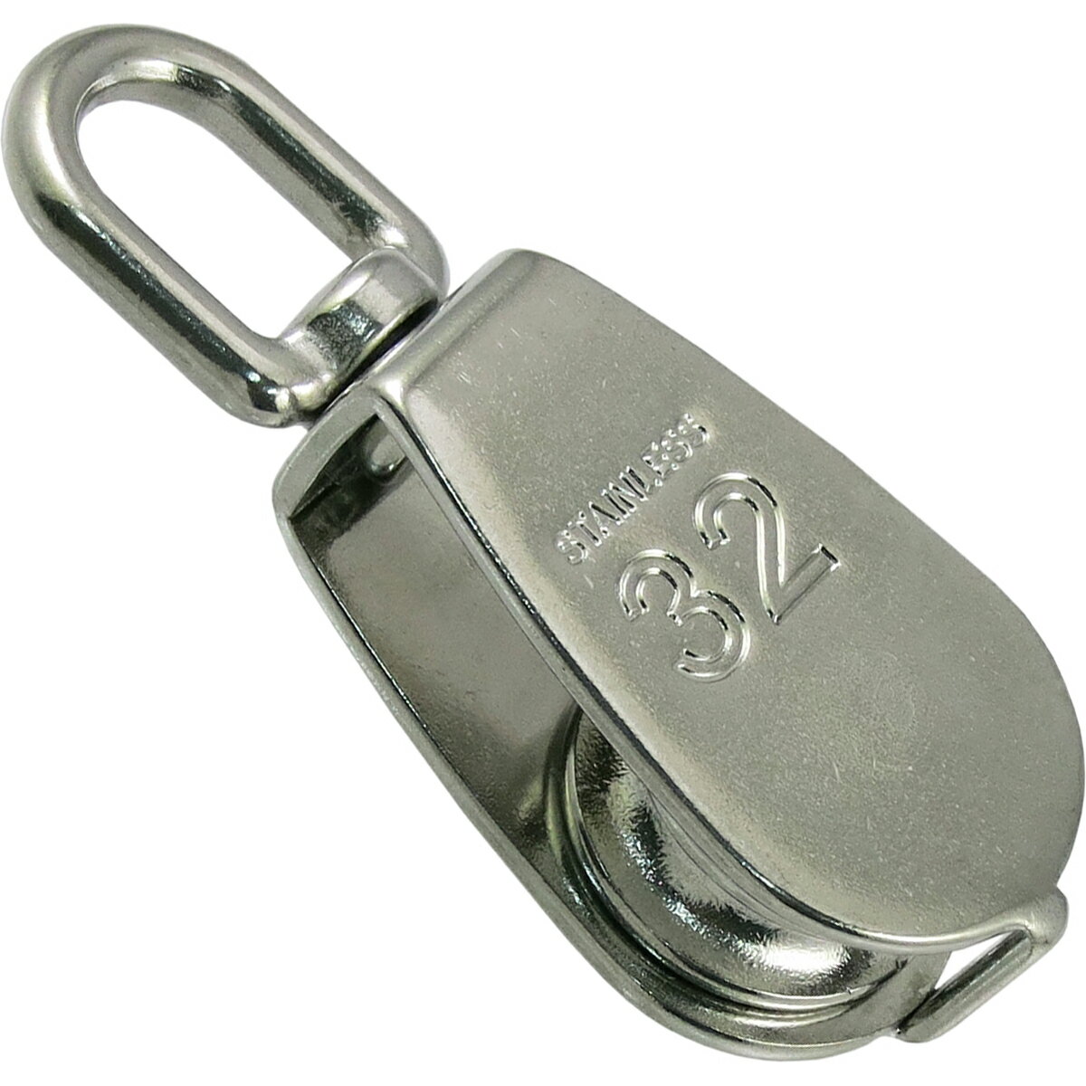 ひめじや ステンレス 豆ブロック(滑車) 1車 #32 MB-32 S314