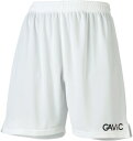GA6201-WHT-M GAVIC サッカー・フットサル用 ゲームパンツ(WHT・M) ガビック