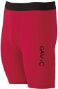 GA8901-RED-140 GAVIC サッカー・フットサル用 ジュニア ストレッチインナースパッツ(RED・140) ガビック