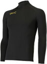 GA8801-BLKGL-160 GAVIC サッカー・フットサル用 ジュニア ストレッチインナートップ(LONG)(BLK・160) ガビック