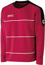 GA0615-REDWH-140 GAVIC サッカー・フットサル用 ジュニア AKウォーミングトップ(RED/WHT・140) ガビック