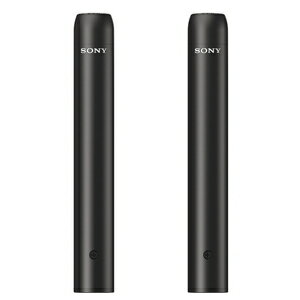 ECM-100NMP ソニー エレクトレットコンデンサーマイクロホン ステレオペア(2本セット)全指向性タイプ SONY Hi-Res Recording Microphone