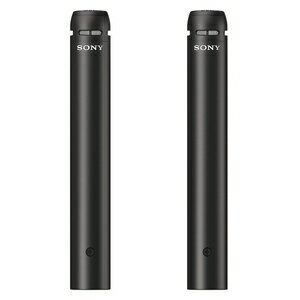 ECM-100UMP ソニー エレクトレットコンデンサーマイクロホン ステレオペア(2本セット)単一指向性タイプ SONY Hi-Res Recording Microphone