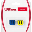 【返品種別A】□「返品種別」について詳しくはこちら□◆WilsonのPRO・FEEL■　仕　様　■カラー：BLUE＆YELLOW[WILWRZ537700]アメアジャパンアウトドア＞テニス＞ラケット用アクセサリー＞ストッパー・振動止め