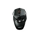 Mad Catz(マッドキャッツ) 左右両対応 エルゴノミクス 光学式 ゲーミングマウス R.A.T. 1+(ブラック) MR01MCINBL000-0J