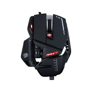 Mad Catz（マッドキャッツ） エルゴノミクス 光学式 ゲーミングマウス R.A.T. 6+（ブラック） MR04DCINBL000-0J