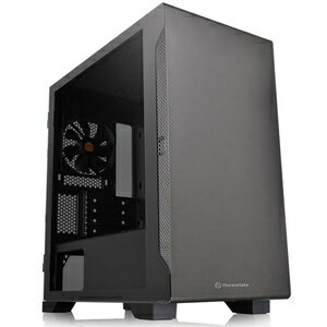 Thermaltake（サーマルテイク） ミニタワー型PCケース（ブラック） S100 TGシリーズ CA-1Q9-00S1WN-00