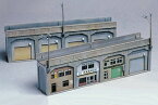 ［鉄道模型］グリーンマックス 【再生産】(Nゲージ) 2143 高架下の倉庫・店舗（未塗装組立キット）