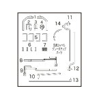 ［鉄道模型］津川洋行 (N) 90058 宮崎交通(株)鉄道部コッペル1号機用エッチンググレードアップパーツ