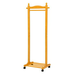 VR-7237NA HAGIHARA(萩原) ハンガーラック(ナチュラル・幅60×奥行40×高さ154cm) [VR7237NA]