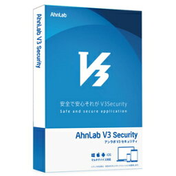 AhnLab AhnLab V3 Security【6年1台版】 ※パッケージ（メディアレス）版 ALJ32014