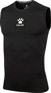 TTS-K15Z730-000-M KELME（ケレメ） サッカー・フットサル用　インナーシャツ　タンクトップ（ブラック・サイズ：M） ユニセックス　スリーブレス