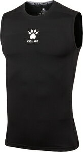 TTS-K15Z730-000-XL KELME（ケレメ） サッカー・フットサル用　インナーシャツ　タンクトップ（ブラック・サイズ：XL） ユニセックス　スリーブレス