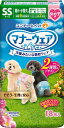 犬用おむつ マナーウェア 女の子用 SSサイズ ピンクリボン・青リボン 18枚 ユニ・チャーム マナ-WオンナSSピンクリボン18