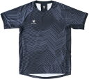 TTS-KC20S301-000-2XL KELME(ケレメ) サッカー・フットサル用 ゲームシャツ 半袖(ブラック・サイズ:2XL) ユニセックス