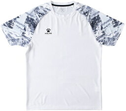 TTS-KC20S303-100-S KELME（ケレメ） サッカー・フットサル用　ゲームシャツ　半袖（ホワイト・サイズ：S） ユニセックス