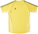 TTS-K20S300J-716-130 KELME(ケレメ) サッカー・フットサル用 ゲームシャツ 半袖(イエロー・サイズ:130) ジュニア(4)