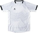 TTS-K20S301J-100-140 KELME(ケレメ) サッカー・フットサル用 ゲームシャツ 半袖(ホワイト・サイズ:140) ジュニア(4)