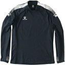 TTS-K20S306J-000-150 KELME（ケレメ） サッカー・フットサル用　トレーニングジャケット（ブラック・サイズ：150） ジュニア