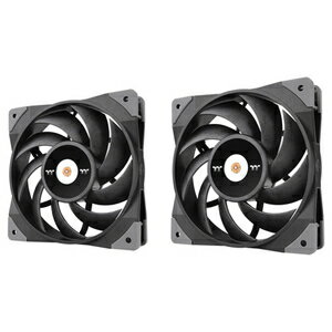 Thermaltake（サーマルテイク） PCケースファン TOUGHFAN 12 2Pack TOUGHFAN 12シリーズ CL-F082-PL12BL-A