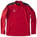 TTS-KC20S306-600-XL KELME(ケレメ) サッカー・フットサル用 トレーニングジャケット(レッド・サイズ:XL) ユニセックス