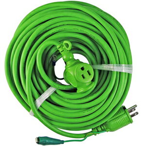 タイカツ ピコットプラグ付 延長コード VCTF 2.0(グリーン・20m) 15848