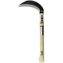 22330 八海山 片刃鋼付 厚鎌 片刃 360mm柄 (180mm)