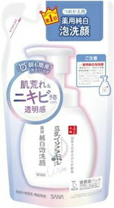 なめらか本舗 薬用泡洗顔（つめかえ用）180ml 常盤薬品工業 ナメラカホンポヤクヨウアワセンカンカエ