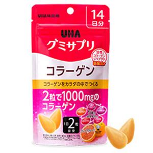 UHA グミサプリ コラーゲン 14日分 UHA味覚糖 グミサプリコラ-ゲン14カブン