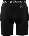 GA8445-BK-S GAVIC サッカー・フットサル用 パット付インナーショートパンツ GK(ブラック・サイズ:S) ガビック