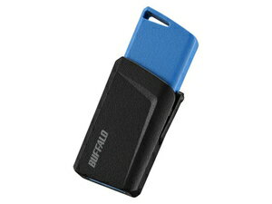 BUFFALO ʥХåե USB3.0б եå 16GBʥ֥롼 RUF3-SP16G-BL