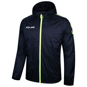 KELME（ケレメ） サッカー・フットサル用 ウインドウェア（ブラック×ネオンイエロー・サイズ：M） TTS-3881211-012-M ユニセックス