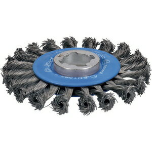 ボッシュ ベベルワイヤーブラシ 115mmφ 鉄0.5mmツイスト 2 608 620 731 BOSCH X-LOCK heavy for Metal ..