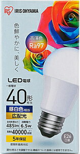 �����ꥹ������� LED�ŵ� �����ŵ�� 485lm������������ LDA7N-G-4T5HR IRIS [LDA7NG4T5HR]