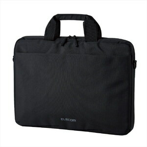 エレコム ビジネスキャリングバッグ 薄型タイプ（ブラック） BM-BSTHBK