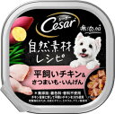 シーザー 自然素材レシピ 平飼いチキン&さつまいも・いんげん 85g マースジャパンリミテッド CEM4シゼンチキンイモインゲン85