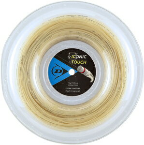 ダンロップ 硬式テニス用ストリング ICONIC TOUCH 240m（ナチュラル・1.30mm） DUN-DST32011-615-130 DUNLOP アイコニック・タッチ