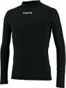 FINTA(フィンタ) サッカー・フットサル用 インナーシャツ(ブラック・サイズ:O) FNT-FTW7027-005-O ユニセックス 長袖 ハイネック