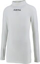 FINTA(フィンタ) サッカー・フットサル用 インナーシャツ(ホワイト・サイズ:140cm) FNT-FTW7028-001-140 ジュニア用 長袖 ハイネック