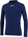 FNT-FTW7028-011-130 FINTA(フィンタ) サッカー・フットサル用 インナーシャツ(ネイビー・サイズ:130cm) ジュニア用 長袖 ハイネック(4)