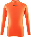 FINTA(フィンタ) サッカー・フットサル用 インナーシャツ(オレンジ・サイズ:160cm) FNT-FTW7028-061-160ジュニア用 長袖 ハイネック