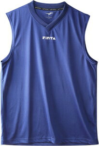 FINTA(フィンタ) サッカー・フットサル用 インナーシャツ(ネイビー・サイズ:S) FNT-FTW7033-011-S ユニセックス メッシュ ノースリーブ