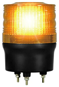 日惠製作所 LED回転灯　ニコトーチ・90（黄・高輝度） VK09R-D24NY NIKKEI　NICO TORCH 90