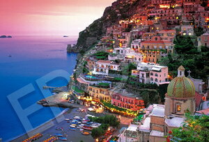 エポック社 世界遺産 アマルフィ海岸（イタリア） 1053スーパースモールピース【31-032】 ジグソーパズル